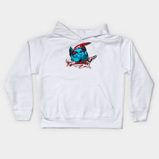 Ghostcat Republic - Giant Cat Head Kids Hoodie